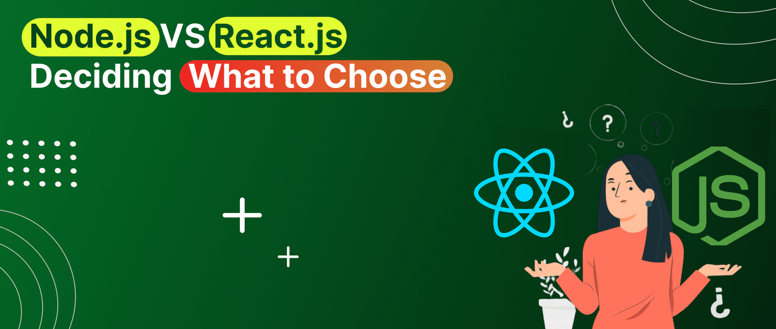 Node.js Vs React.js Deciding What to Choose pyzen technologies
